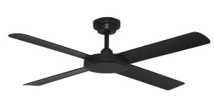 Hunter Pacific 52" (1320mm) Pinnacle Indoor/Outdoor DC Ceiling Fan Matte Black by Hunter Pacific, a Ceiling Fans for sale on Style Sourcebook