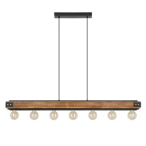 Eglo Layham Vintage Pendant Light (E27) 7 Light by Eglo, a Pendant Lighting for sale on Style Sourcebook