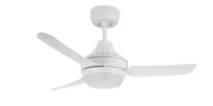 Ventair Stanza 36" (900mm) Ceiling Fan with Light (B22) White by Ventair, a Ceiling Fans for sale on Style Sourcebook