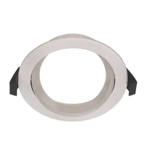 Roystar 12W Gimble Trim Dipswitch Tri Colour LED Dimmable IP44 Downlight Brushed Chrome by Eglo, a LED Lighting for sale on Style Sourcebook