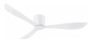 Instinct 54" Low Profile DC Ceiling Fan With Remote White by Mercator, a Ceiling Fans for sale on Style Sourcebook