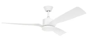 Brilliant Belize 52" (1320mm) DC Ceiling Fan & Remote White by Brilliant, a Ceiling Fans for sale on Style Sourcebook