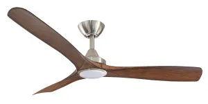 ThreeSixty 60" Spitfire DC Ceiling Fan with Brushed Nickel Motor and 18W CCT LED Light Koa Blades by ThreeSixty, a Ceiling Fans for sale on Style Sourcebook