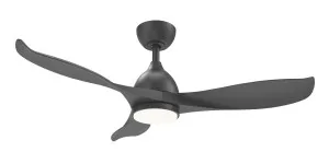 Martec Smart Scorpion 52" DC Ceiling Fan With 20W CCT LED Dimmable Light & Remote Black by Martec, a Ceiling Fans for sale on Style Sourcebook