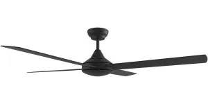 Calibo Kestrel 48" (1220mm) Indoor/Outdoor DC Ceiling Fan with Remote Black by Calibo, a Ceiling Fans for sale on Style Sourcebook