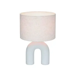 Mercator Kai Table Lamp (E27) White by Mercator, a Table & Bedside Lamps for sale on Style Sourcebook