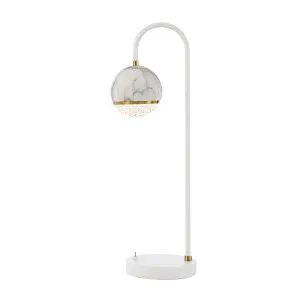 Telbix Oneta Table Lamp (G9) White by Telbix, a Table & Bedside Lamps for sale on Style Sourcebook