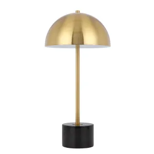 Telbix Domez Table Lamp (E27) Antique Gold by Telbix, a Table & Bedside Lamps for sale on Style Sourcebook