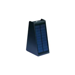 Solar Lighting Direct Up/Down Solar LED Wall Light IP44 Black by Solar Lighting Direct, a Wall Lighting for sale on Style Sourcebook