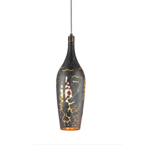 Evertop Black Speckled Pendant Light (E27) Bottle by Evertop, a Pendant Lighting for sale on Style Sourcebook