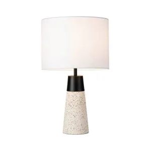 Mayfield Arana Terrazzo Table Lamp (E27) White by Mayfield, a Table & Bedside Lamps for sale on Style Sourcebook