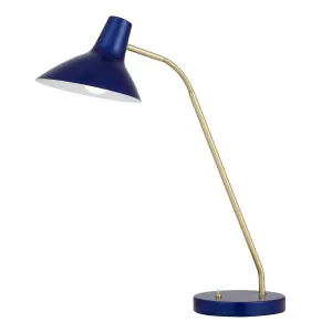 Telbix Farbon Table Lamp (E27) Blue by Telbix, a Table & Bedside Lamps for sale on Style Sourcebook