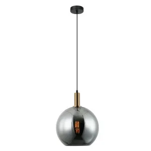 CLA Patera Wine Glass Pendant Light (E27) Smokey Black by Compact Lamps Australia, a Pendant Lighting for sale on Style Sourcebook