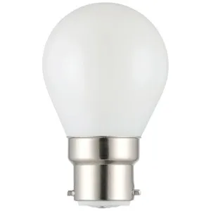 Eglo 4W B22 Dimmable LED Fancy Round Frosted Globe Cool White by Eglo, a LED Lighting for sale on Style Sourcebook