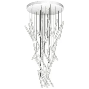 Telbix Milazo 60 LED Pendant Light Chrome by Telbix, a Pendant Lighting for sale on Style Sourcebook