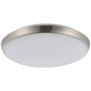 Eglo Ollie 2 Satin Nickel CCT LED Oyster Light Satin Nickel by Eglo, a LED Lighting for sale on Style Sourcebook