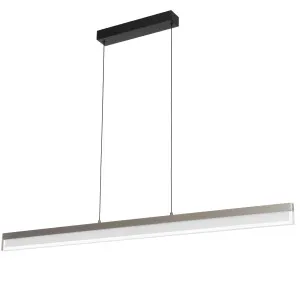 Telbix Salas LED Bar Pendant Light Grey by Telbix, a Pendant Lighting for sale on Style Sourcebook