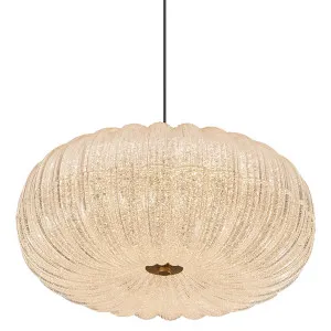 Calibo Allure Crystalline 400mm Pendant Light Gold by Calibo, a Chandeliers for sale on Style Sourcebook