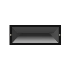 Dark Grey CLA Brick LED Recessed Wall Light IP65 Clear by Compact Lamps Australia, a LED Lighting for sale on Style Sourcebook