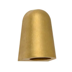 Brass CLA Torque Exterior Wall Light IP65 GU10 by Compact Lamps Australia, a Wall Lighting for sale on Style Sourcebook