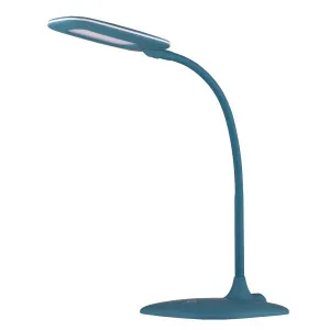 Bryce 4.8W LED Dimmable Touch Table Lamp Blue by Mercator, a Table & Bedside Lamps for sale on Style Sourcebook