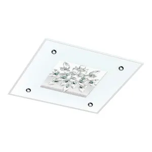 LED Eglo Benalua Square Crystal CTC Light Small 24W by Eglo, a LED Lighting for sale on Style Sourcebook