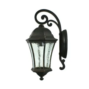 Lode Strand Antique Bronze Wall Light IP44 Small by Lode International, a Outdoor Lighting for sale on Style Sourcebook