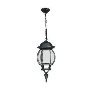 Lode Flinders Antique Black Pendant Light Large Chain by Lighting Inspirations, a Pendant Lighting for sale on Style Sourcebook