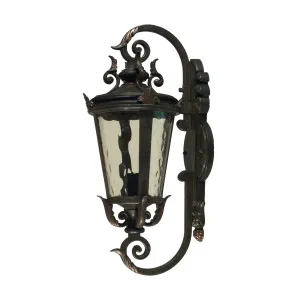 Lode Albany Antique Bronze Wall Light IP44 Small by Lode International, a Outdoor Lighting for sale on Style Sourcebook