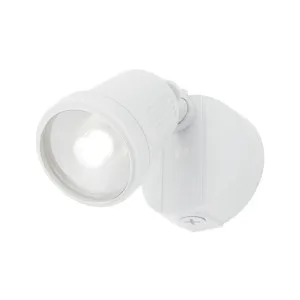 Otto Single 12W LED Exterior Adjustable Spot Light White by Mercator, a Spotlights for sale on Style Sourcebook