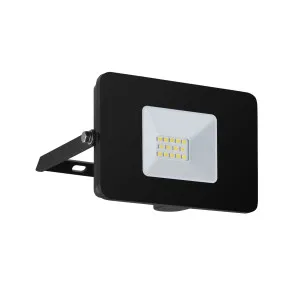 Black Eglo Faedo 3 IP65 LED Flood Light With Plug 10W by Eglo, a LED Lighting for sale on Style Sourcebook