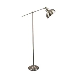 Domus Tinley Adjustable Metal Floor Lamp (E14) Antique Brass by Domus, a Floor Lamps for sale on Style Sourcebook