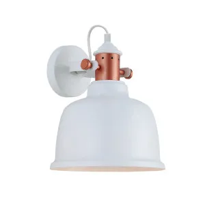 CLA Alta Bell Adjustable Wall Light (E27) White by Compact Lamps Australia, a Wall Lighting for sale on Style Sourcebook