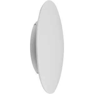 Calibo Emu 215mm Round LED Wall Light White by Calibo, a Wall Lighting for sale on Style Sourcebook