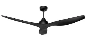 Bahama 52" DC Ceiling Fan With ABS Moulded Blades And Remote Black by Brilliant, a Ceiling Fans for sale on Style Sourcebook