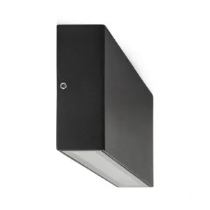 Havit Essil CCT Tri Colour Fixed Down Exterior Wall Light IP54 240V Black by Havit, a Outdoor Lighting for sale on Style Sourcebook