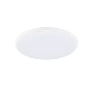 Eglo Ollie 12W Dimmable CCT LED Oyster Light IP54 White by Eglo, a LED Lighting for sale on Style Sourcebook