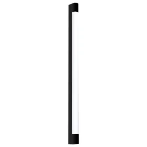 600mm Eglo Tragacete 16W LED Mirror Vanity Light IP44 Black by Eglo, a LED Lighting for sale on Style Sourcebook