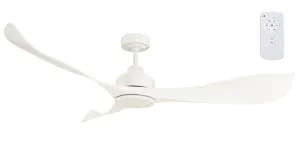 Eagle 56" Energy Efficient 3 Blade DC Ceiling Fan And Remote Control White by Mercator, a Ceiling Fans for sale on Style Sourcebook