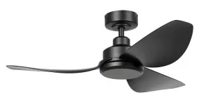 Eglo Torquay 42" 3 Blade DC Indoor/Outdoor Ceiling Fan With Remote Control Black by Eglo, a Ceiling Fans for sale on Style Sourcebook