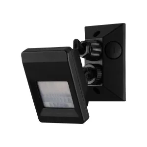 Eglo Detect Me 120 Degree Exterior Weatherproof PIR Sensor IP66 Black by Eglo, a Outdoor Lighting for sale on Style Sourcebook