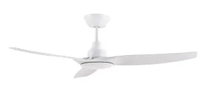 Ventair Skyfan 52" (1300mm) 3 Blade DC Ceiling Fan and Remote White by Ventair, a Ceiling Fans for sale on Style Sourcebook