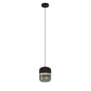 Eglo Sinsiga Pendant Light (E27) Black by Eglo, a Pendant Lighting for sale on Style Sourcebook