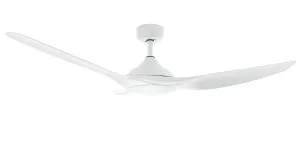 Vencha Raven 52" DC Ceiling Fan White by Vencha, a Ceiling Fans for sale on Style Sourcebook