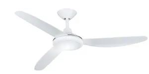 Hunter Pacific 48" 1200mm 3 Blade Polar 2 DC Ceiling Fan with 18W CCT LED Light White by Hunter Pacific, a Ceiling Fans for sale on Style Sourcebook