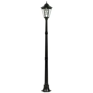 Solar Lighting Direct Classic Single Solar LED Post Light with Motion Sensor Straight by Solar Lighting Direct, a LED Lighting for sale on Style Sourcebook