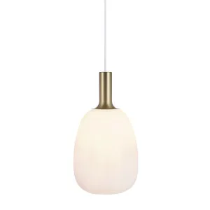 Nordlux Alton 23 Hand-Crafted Glass Oblong Pendant (E27) White by Nordlux, a Pendant Lighting for sale on Style Sourcebook