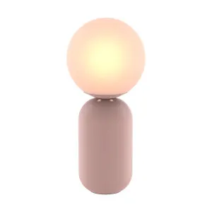 Mercator Luciano Minimalist Table Lamp (E14) Blush by Mercator, a Table & Bedside Lamps for sale on Style Sourcebook