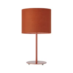 Mayfield Hetta Table Lamp (E27) Paprika by Mayfield, a Table & Bedside Lamps for sale on Style Sourcebook