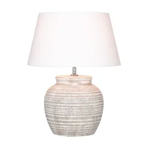 Mercator Meira Table Lamp (E27) Grey by Mercator, a Table & Bedside Lamps for sale on Style Sourcebook